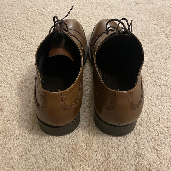 Zara brown Oxford dress shoes. Size 12 (45 euro) - Picture 5 of 8